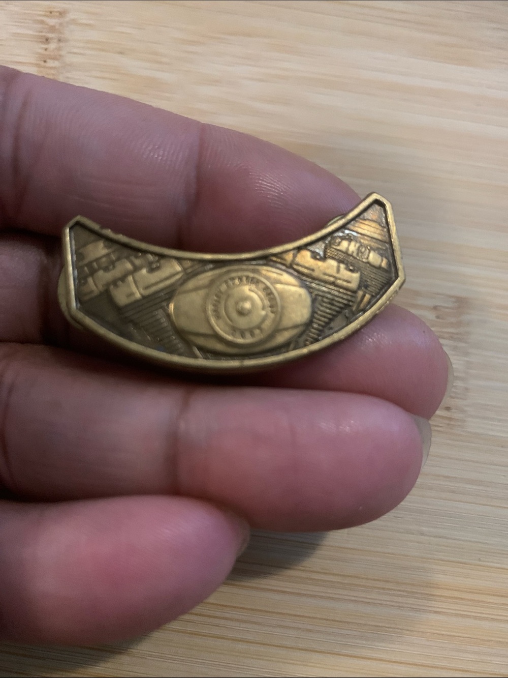 Vintage (HOG)Harley Davidson Motorcycle Owner Group Lapel/ Rocker Pin unisex